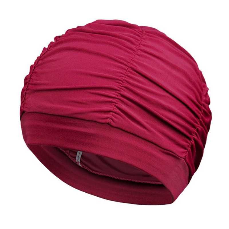 Pleated Wine Red