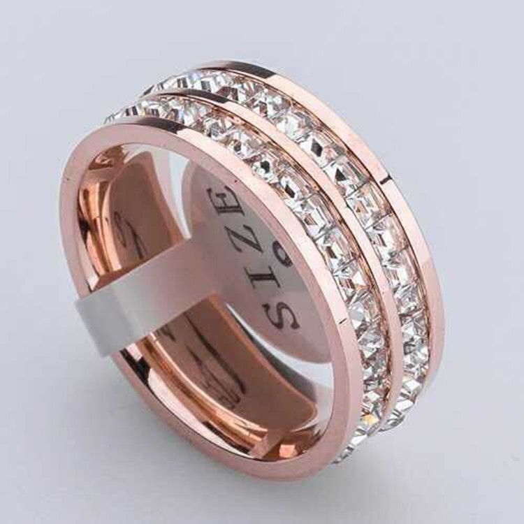 Rose Gold Double Row