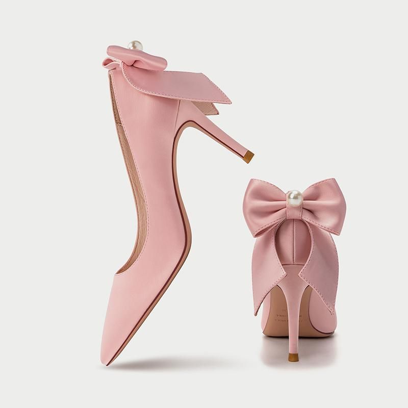 pink 8cm heel