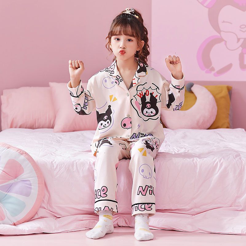 Pijamas Kawaii Estampado De Animados Conjunto De Pijama Para Niños Anime Pantalones De Manga Larga Para Niñas Pijamas Para Bebés Ropa De Dormir 230531 De 14,37 € | DHgate