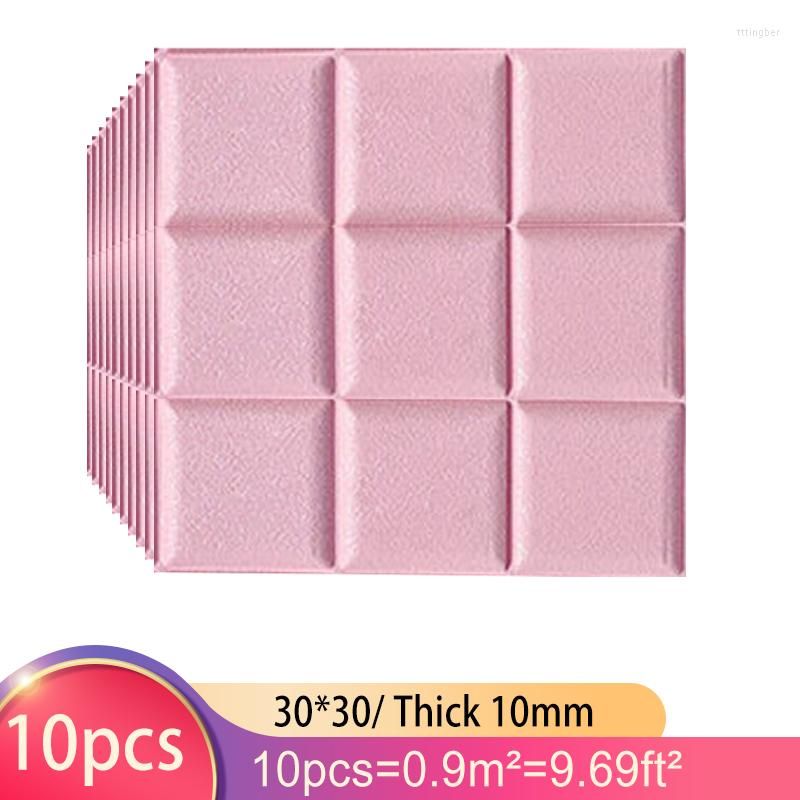 Pink 10pcs-30cm x 30cm