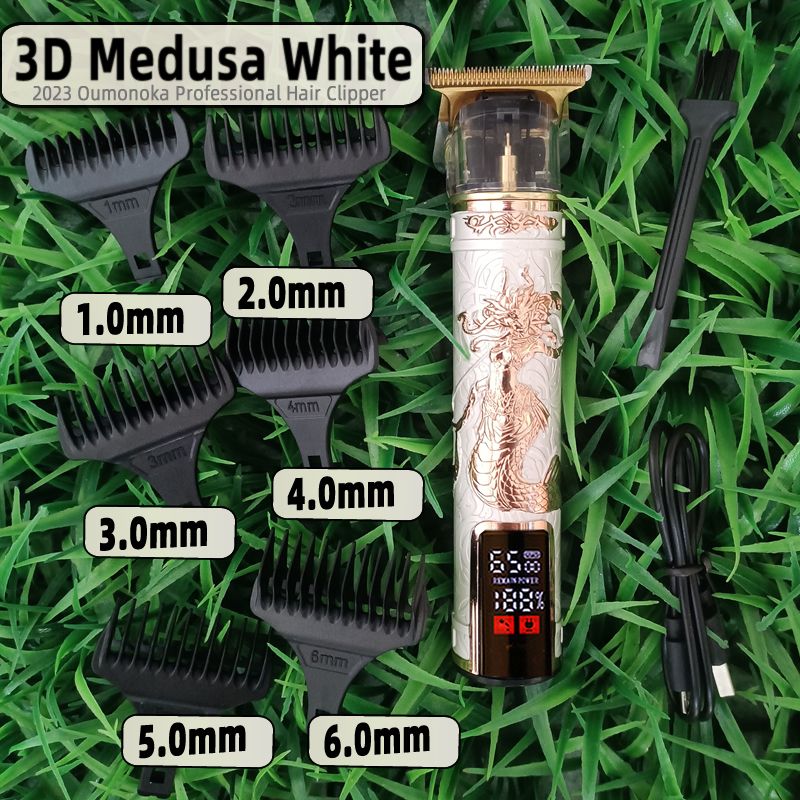 3d Medusa White