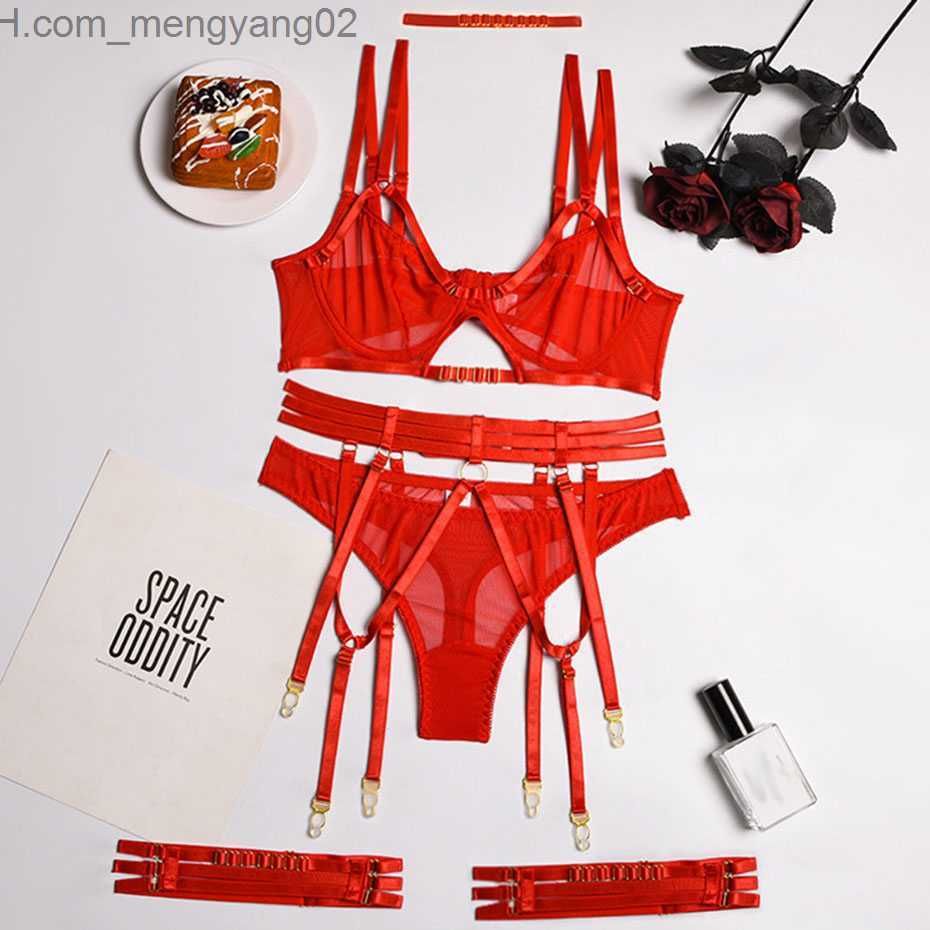 rote sexy BH -Sets