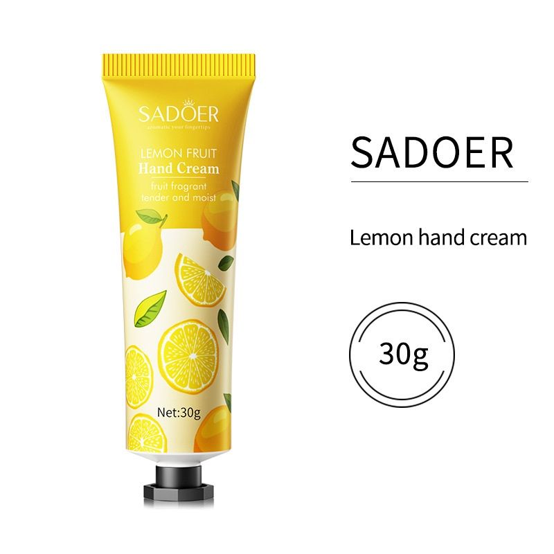 Lemon hand cream