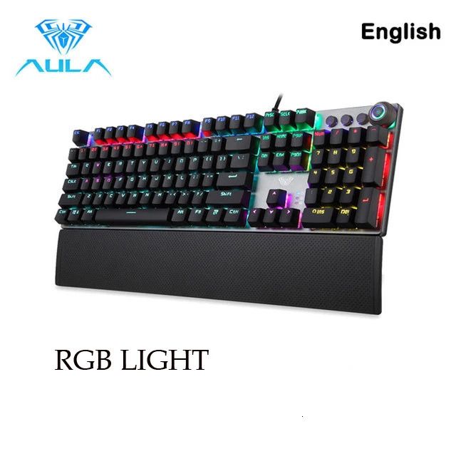 Englisch RGB hellbrauner Schalter