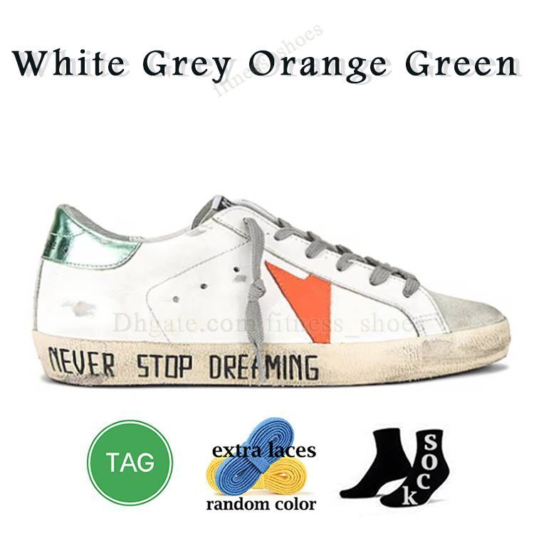 C58 White Grey Orange Green