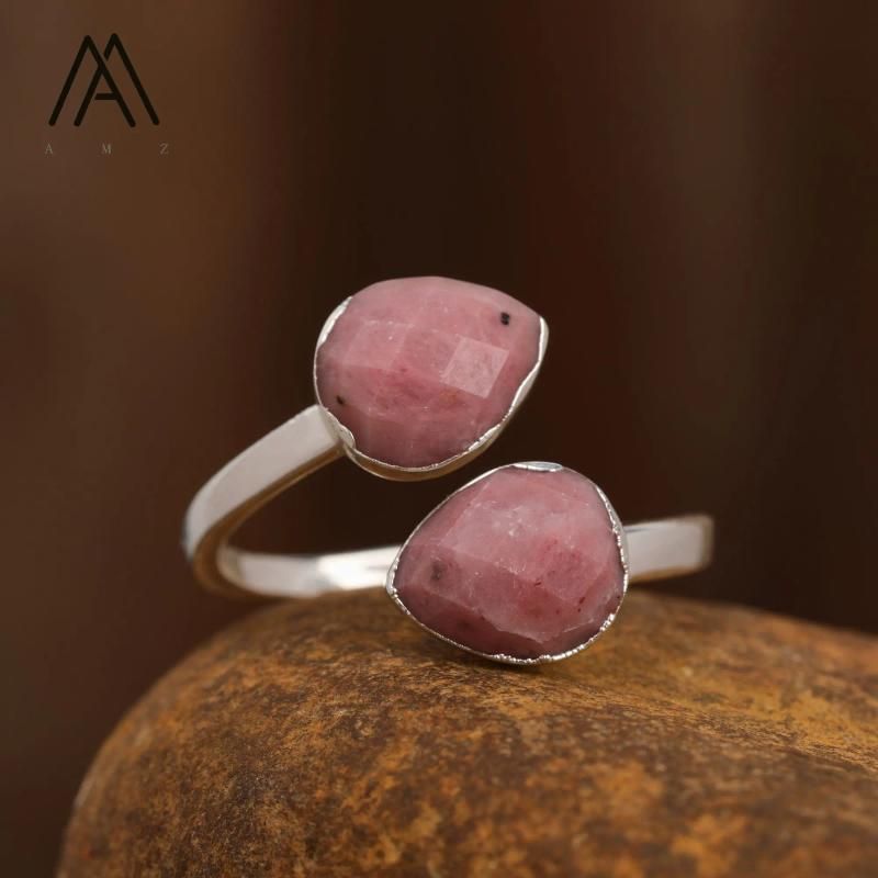 Rhodonite Silver