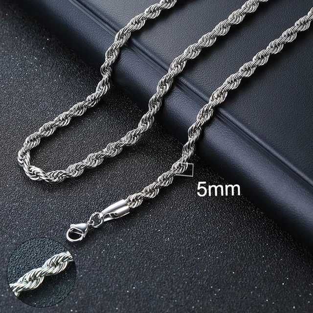 5mm silverrep-45cm