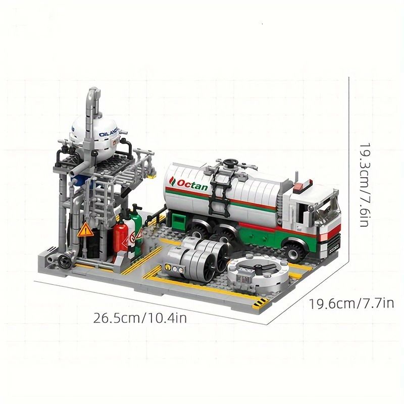 721pcs Ingen låda