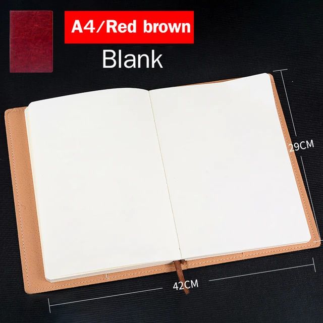 Red Brown A4