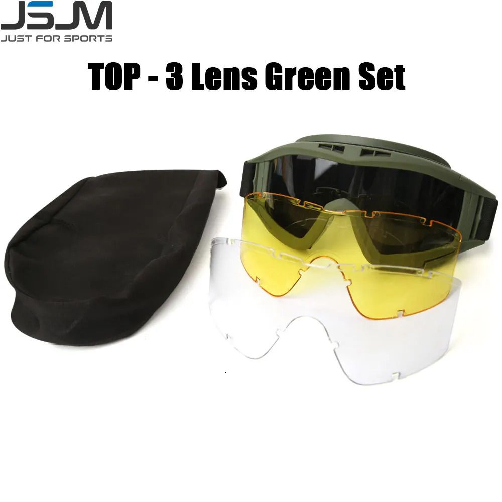 3 Lens Green