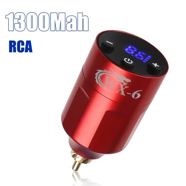 1pcs Red Battery