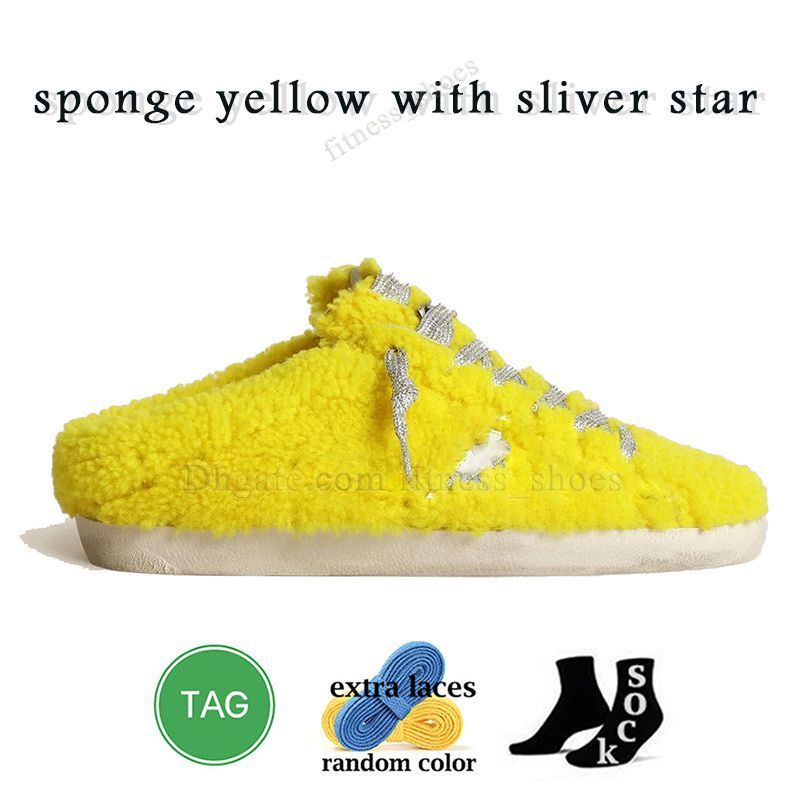 A5 sponge yellow with sliver star