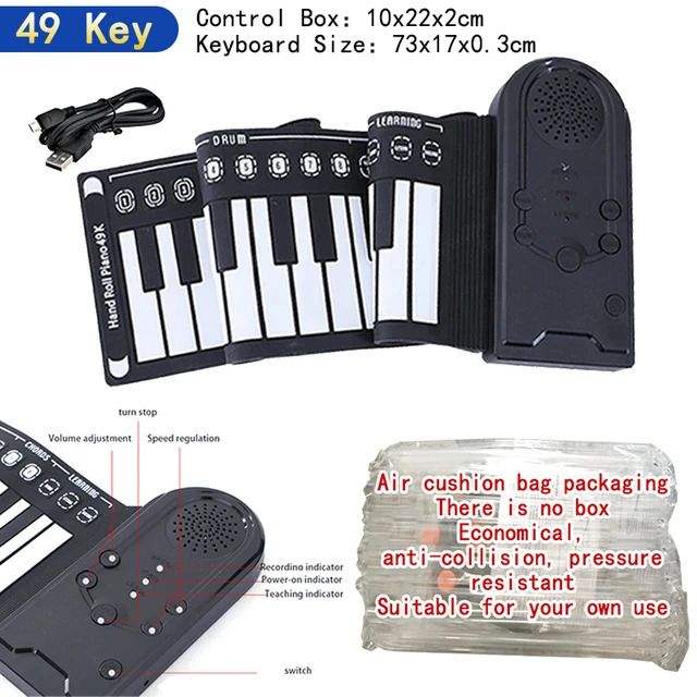 49 Key-Black (OPP Bag)