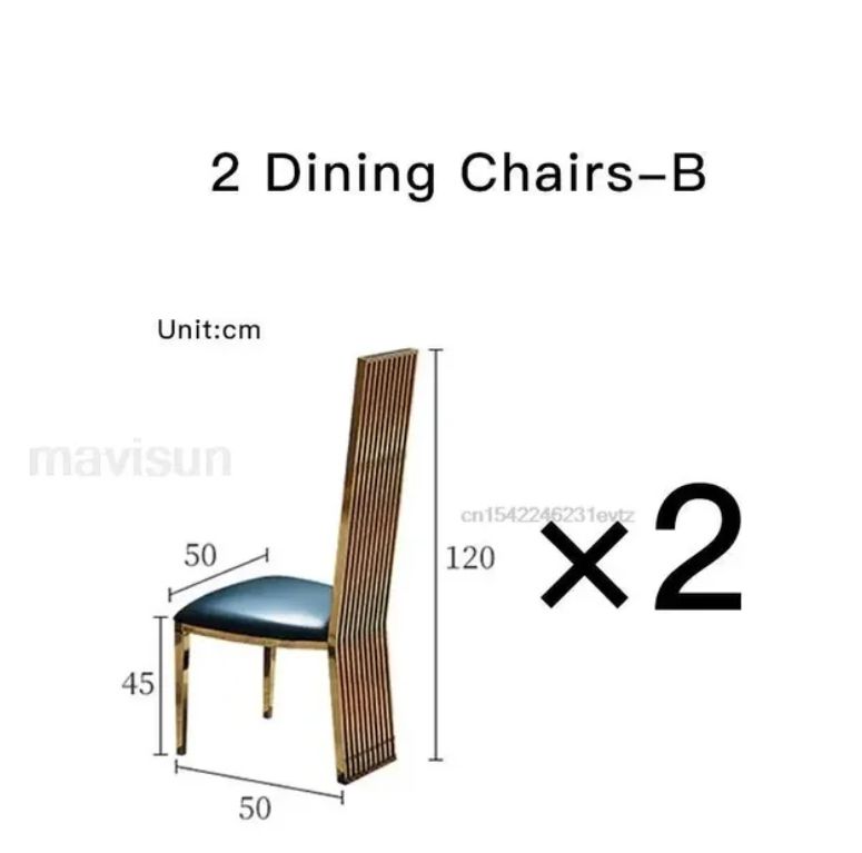 2 pcs chaise