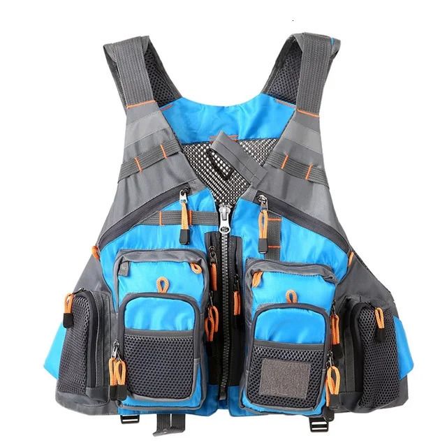 Blue Vest No Foam-(50-95kg)free Size