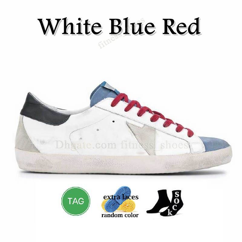 A04 White Blue Red