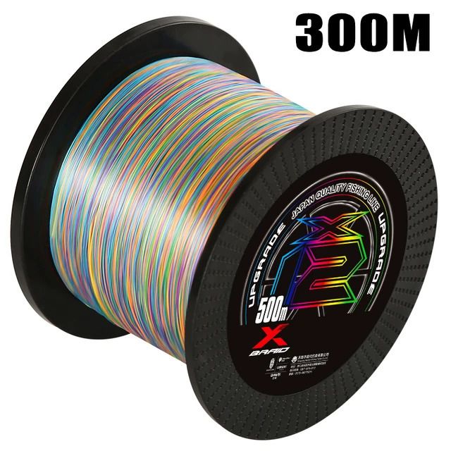X12 300m Multicolor-0.30mm 55lb 25kg