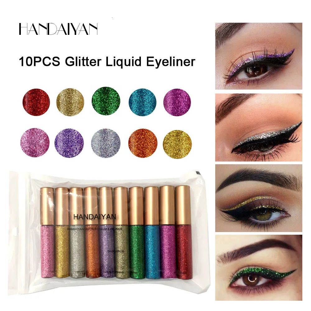 10 kleuren glitters