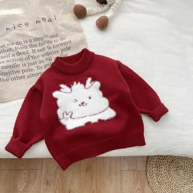 suéter vermelho