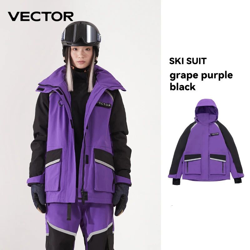 紫色のジャケット