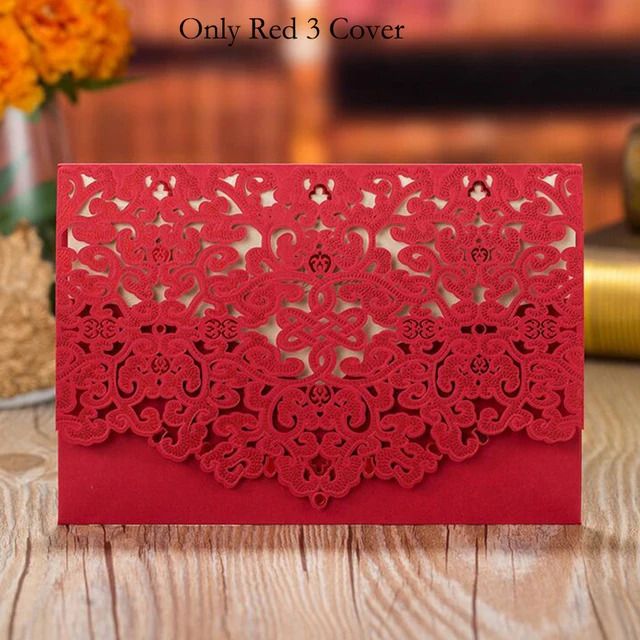 50pcs Red 3 Covers