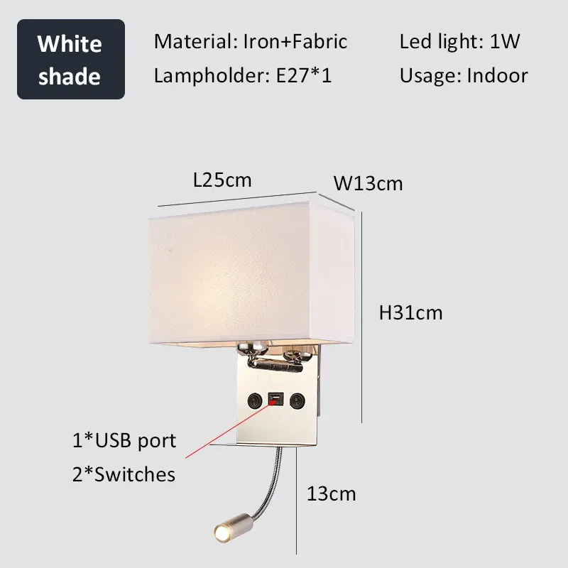 Exclusief lamp Witte kap