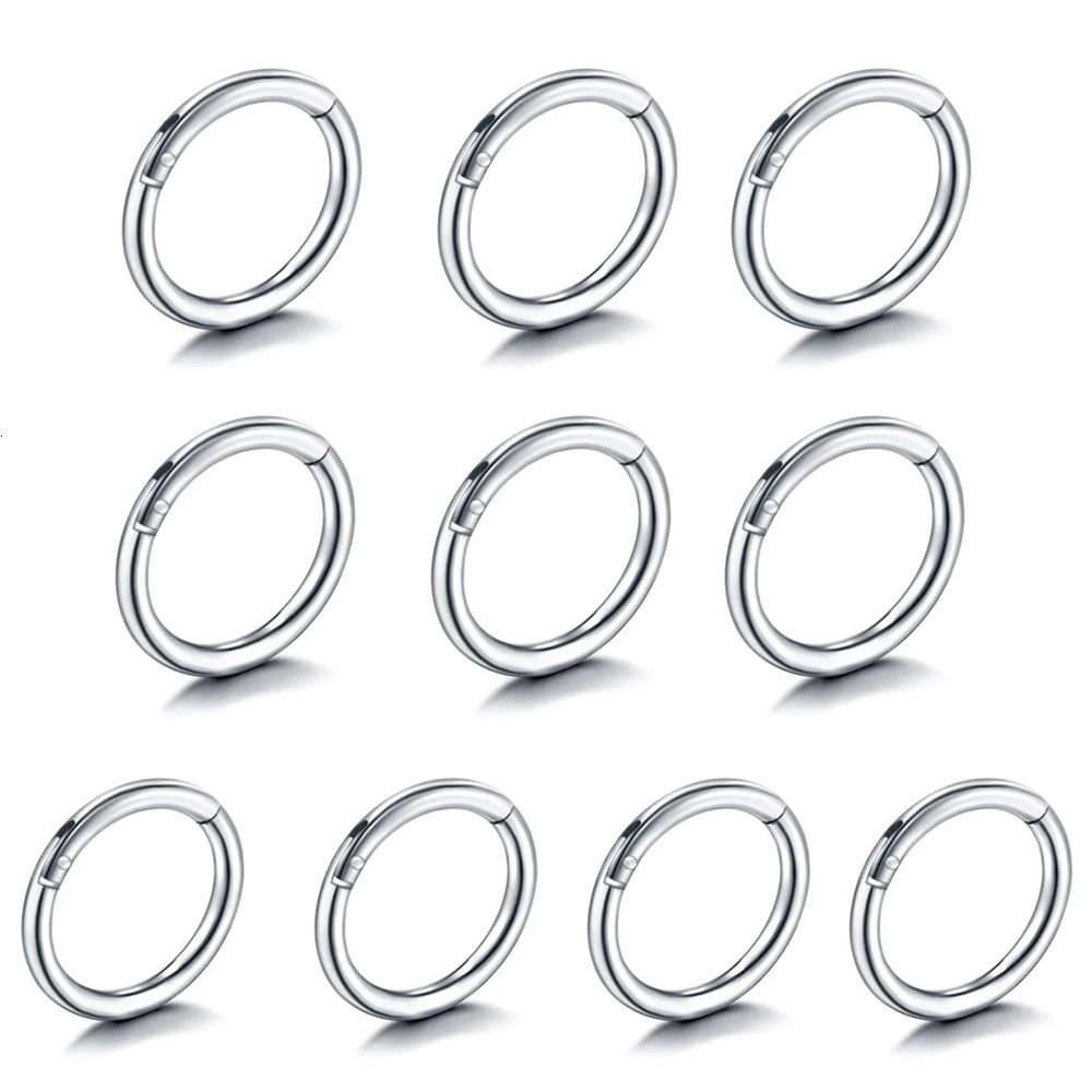 10pc silver-1.2x12mm