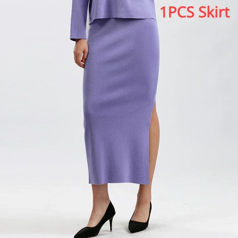 1 skirt purple