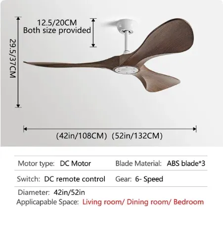 CHINA 110V 42Inch White-Walnut grain