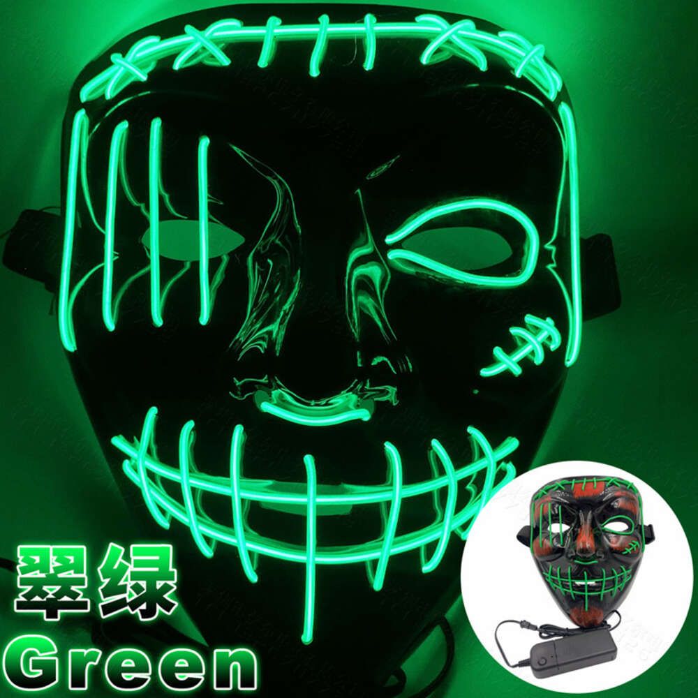 Emerald Green Mj083 Skull Scar Luminou