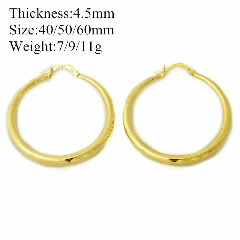 Boucles d'oreilles 40MM