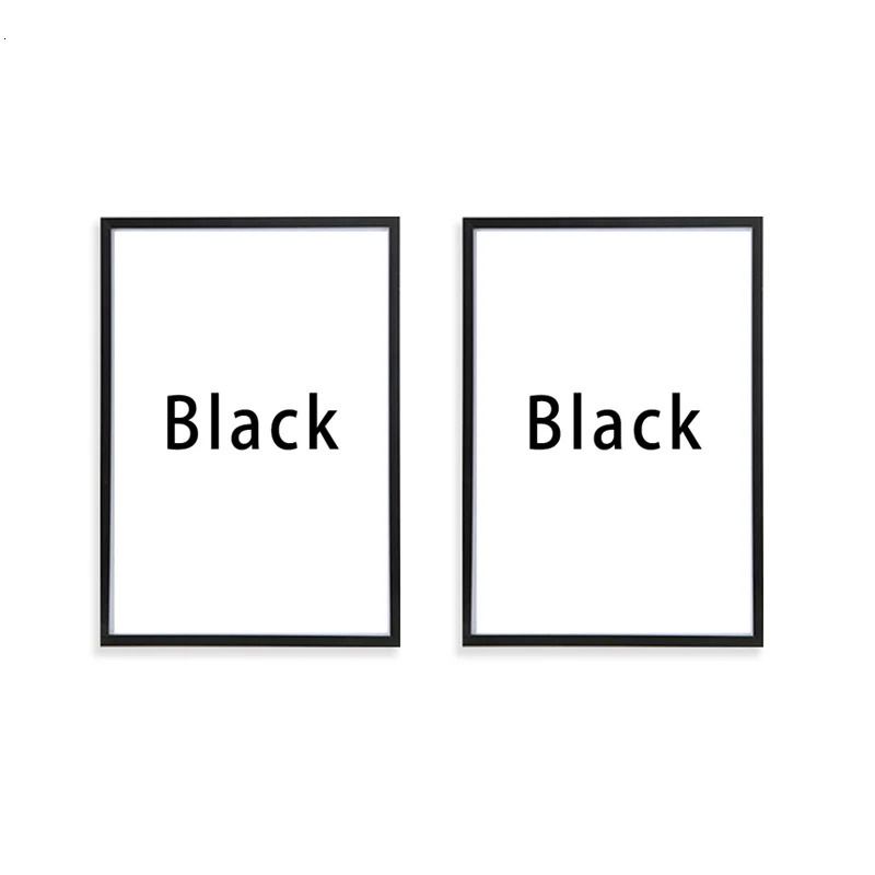 2 PCs Black-6x8 polegadas (15x20cm)