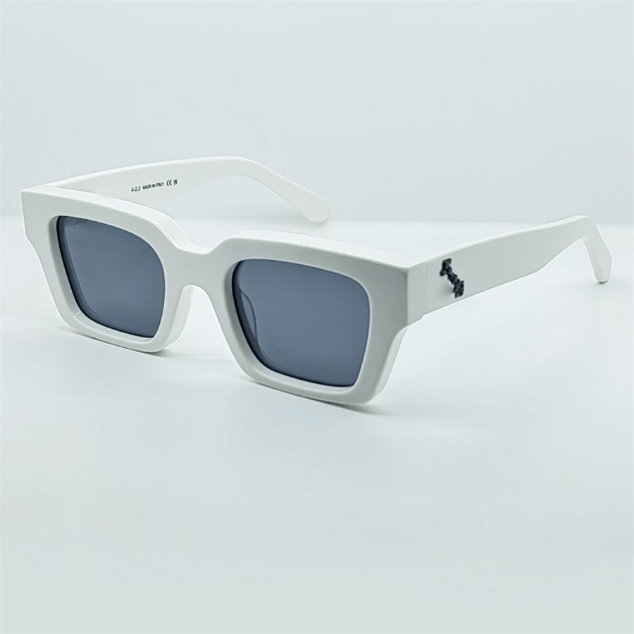 008 white frame black lens