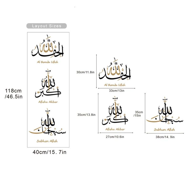 Alhamdulillah-zoals de afbeelding laat zien