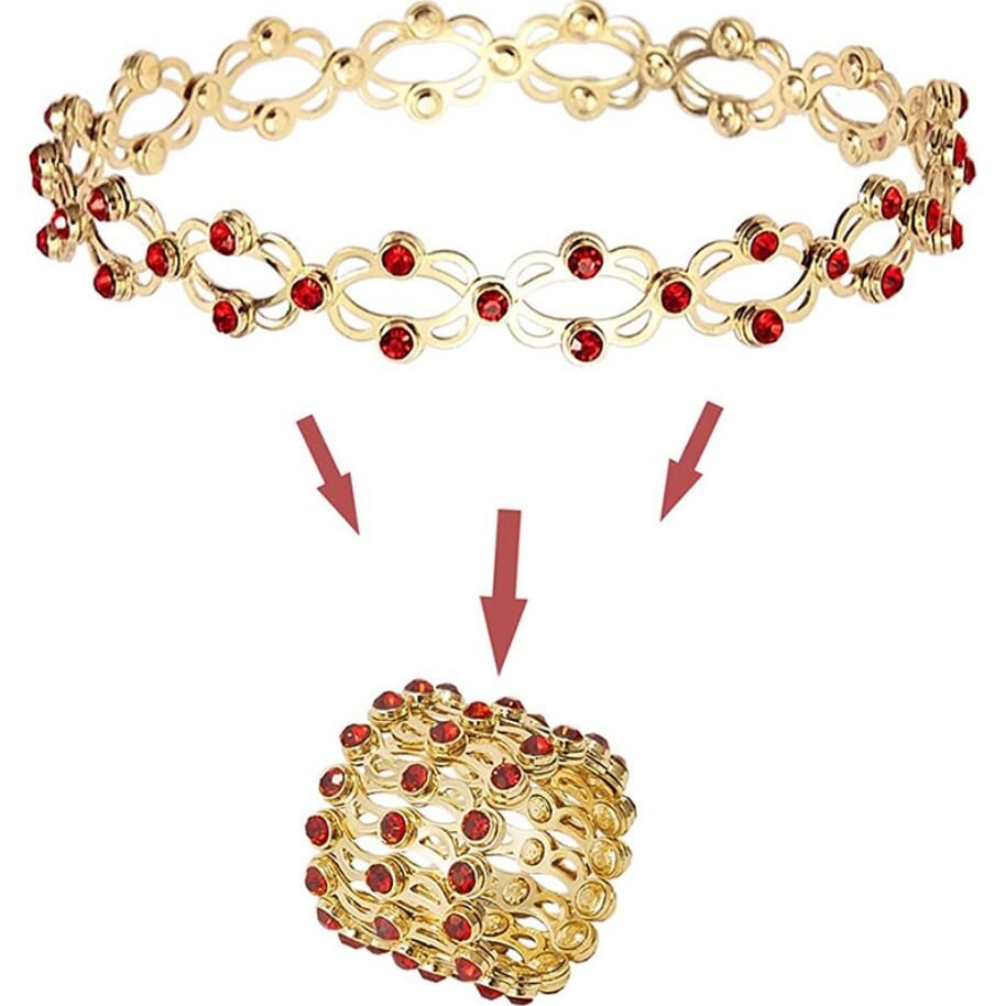 Gold+red diamond