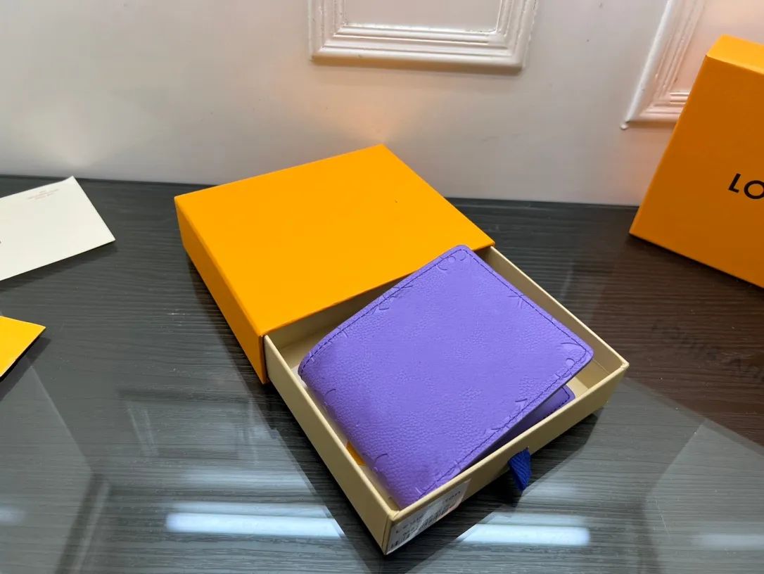 Purple wallet