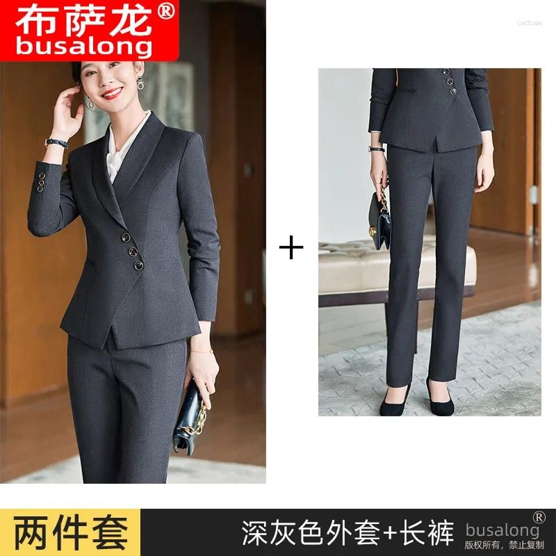 Dark Gray Suit Pants