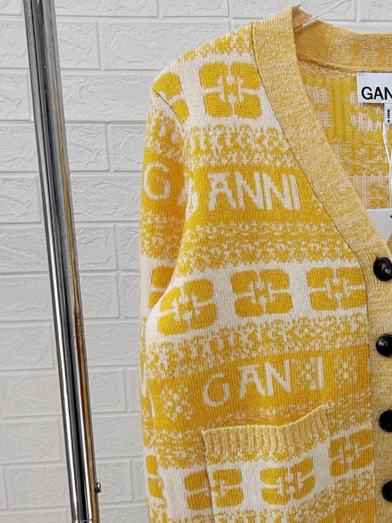 Cardigan jaune