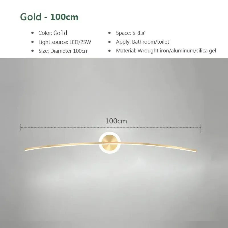 Warm Wit Goud 100cm