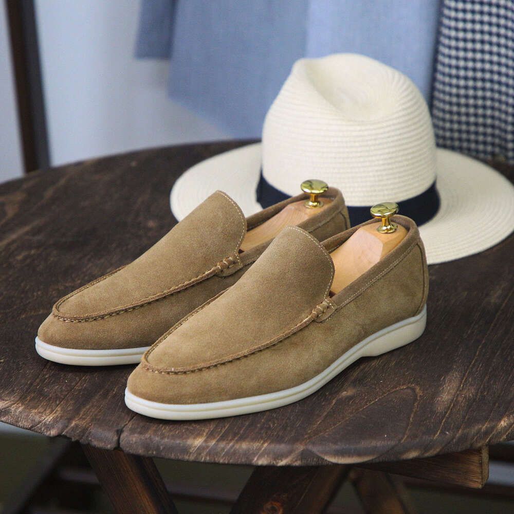 Deep camel brown mens new one step