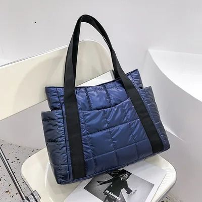 bolsa grande azul