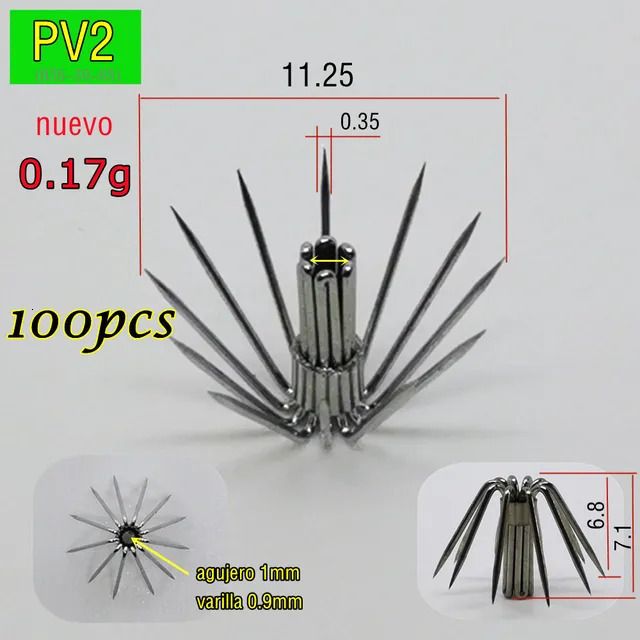 Pv2-100pcs