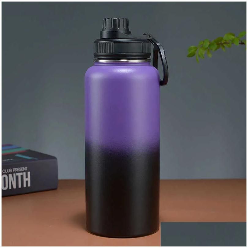 Gradiente preto roxo-32oz