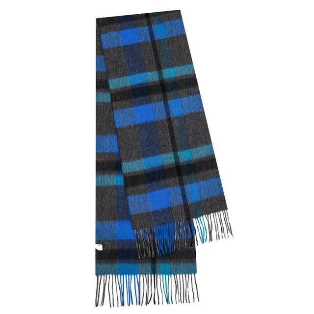 03Dark Blue Scarf