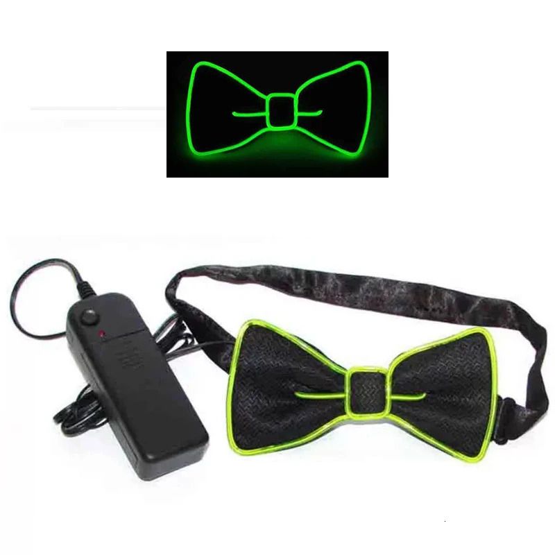 Bow Tie-neon Green