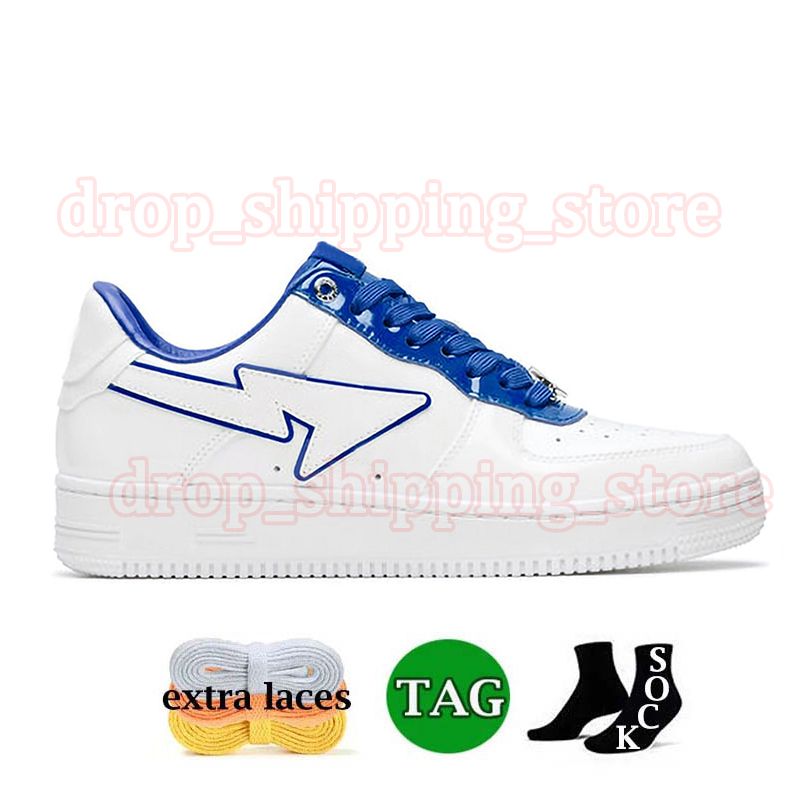 C11 Patent Leather White Blue 36-47