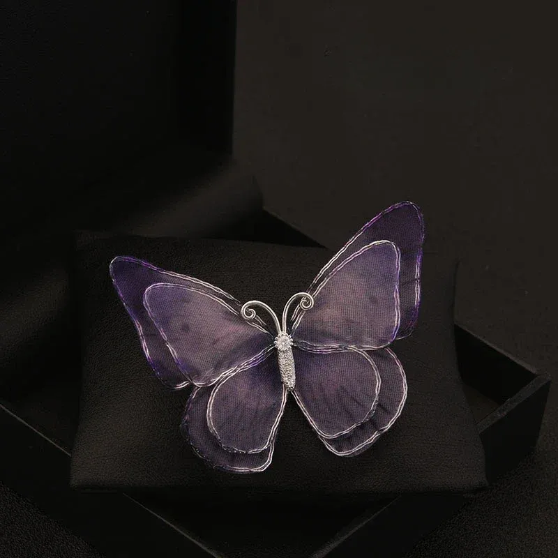 Papillon violet