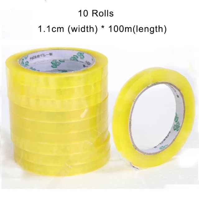 10roll Tapes - Clear