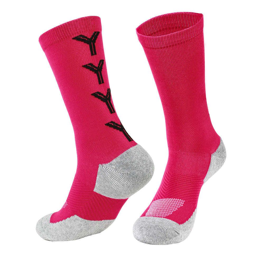 calzini sportivi rosa stile y